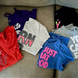 Nike T-Shirt Set - Yellow, Black, Gray, Green